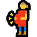 pregnant woman on platform Microsoft