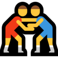 people wrestling on platform Microsoft