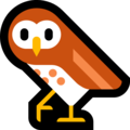owl on platform Microsoft