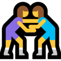 women wrestling on platform Microsoft