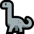 sauropod on platform Microsoft