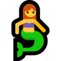 mermaid on platform Microsoft