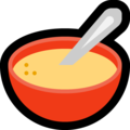 bowl with spoon on platform Microsoft