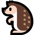 hedgehog on platform Microsoft