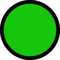 green circle on platform Microsoft