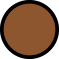 brown circle on platform Microsoft