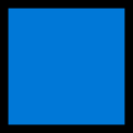 blue square on platform Microsoft
