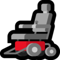 motorized wheelchair on platform Microsoft