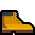 hiking boot on platform Microsoft