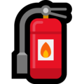 fire extinguisher on platform Microsoft