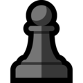 chess pawn on platform Microsoft