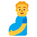 pregnant man on platform Microsoft