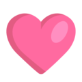 pink heart on platform Microsoft