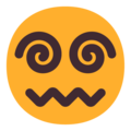 face with spiral eyes on platform Microsoft