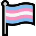 transgender flag on platform Microsoft