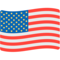 flag: United States on platform Mozilla