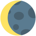 waning crescent moon on platform Mozilla