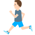 person running on platform Mozilla