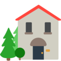 house with garden on platform Mozilla