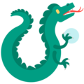 dragon on platform Mozilla