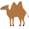 two-hump camel on platform Mozilla