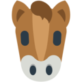 horse face on platform Mozilla