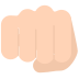oncoming fist on platform Mozilla