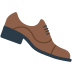 man’s shoe on platform Mozilla