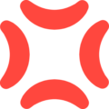 anger symbol on platform Mozilla