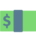 dollar banknote on platform Mozilla