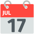 calendar on platform Mozilla