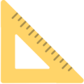 triangular ruler on platform Mozilla