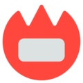 name badge on platform Mozilla
