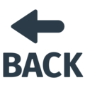 BACK arrow on platform Mozilla