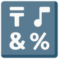 input symbols on platform Mozilla