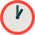 one o’clock on platform Mozilla