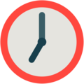 seven o’clock on platform Mozilla