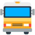 oncoming bus on platform Mozilla