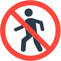 no pedestrians on platform Mozilla