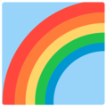 rainbow on platform Mozilla