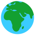 earth africa on platform Mozilla