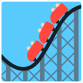 roller coaster on platform Mozilla