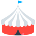 circus tent on platform Mozilla