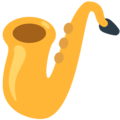 saxophone on platform Mozilla