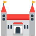 european castle on platform Mozilla