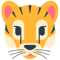 tiger face on platform Mozilla