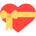 gift heart on platform Mozilla
