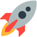 rocket on platform Mozilla
