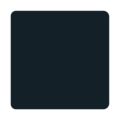 black medium square on platform Mozilla