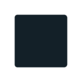 black medium-small square on platform Mozilla